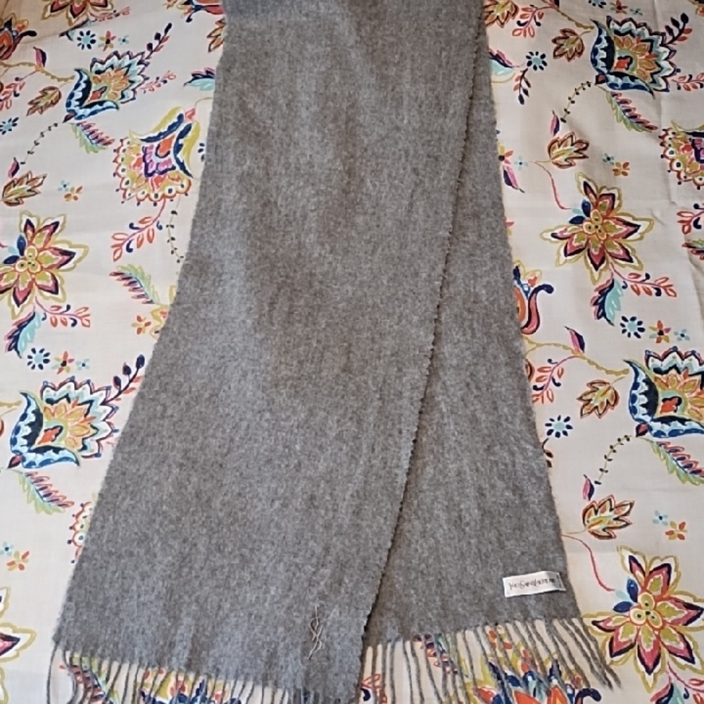 Yves Saint Laurent Wool Scarf